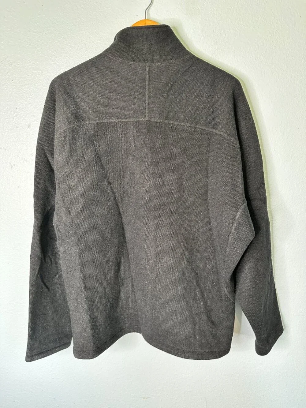 Arcteryx Black Fleece lined Full Zip Jacket Men's Large